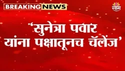 'Sunetra Pawar यांना पक्षातूनच चॅलेंज' Amol Mitkari on Sunetra Pawar