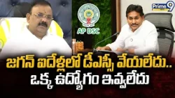 Yarapathineni Sensational Comments : జగన్ ఐదేళ్లలో డీఎస్సీ వేయలేదు.. ఒక్క ఉద్యోగం ఇవ్వలేదు | Prime9