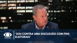 "I'm against discussions for electoral purposes," says Ricardo Alban on the 6x1 work week | Canal...