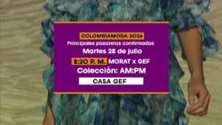 These are the main runways of Colombiamoda 2026