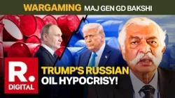 'Hypocrite Trump's Secret Oil Deal': Maj. Gen. GD Bakshi Torches US President Over Russian Diesel