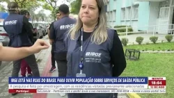 IBGE IS ON THE STREETS ACROSS BRAZIL TO SURVEY THE POPULATION ON PUBLIC HEALTH SERVICES
