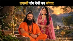 तपस्वी संग देवी का संवाद | ब्रह्मा विष्णू महेश - गाथा त्रिदेवो कीं @dabanggtv   ​