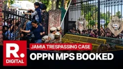 Delhi Police Register FIR Against Oppn MPs Over Alleged Trespassing At Jamia During Student Protest