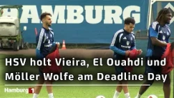 Deadline Day at HSV: Fabio Vieira, El Ouahdi and Møller Wolfe arrive; Sahiti and Philippe depart