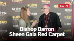 Bishop Barron Fulton Sheen Gala Red Carpet Interview - What Would He Be The Patron Saint Of?