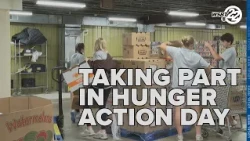 Food distribution centers take part in Hunger Action Day in South Bend