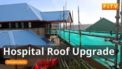 Work Begins On New Roof For Stanley's King Edward Memorial Hospital