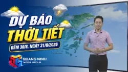 Weather Forecast for the night of August 30 and August 31, 2026