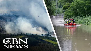 From Wildfires to Flash Flooding, Extreme Weather Kill at Least 7 This Weekend
