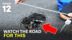More than 500 ankle injuries treated as potholes create hidden summer hazard