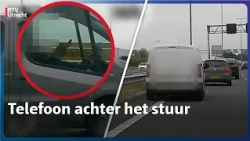 Voor dertiende keer betrapt op bellen achter het stuur! | Verkeerspolitie Compilatie