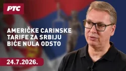 Vučić za RTS: Američke carinske tarife za Srbiju biće nula odsto