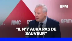 Presidential Election: Bruno Le Maire calls for a "new vision"