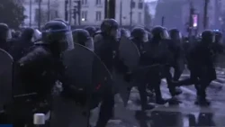 Paris police answer rioting, violence with force as Americans visit for Steelers-Saints game