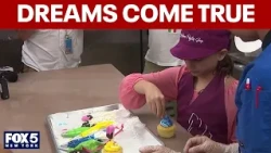 Brain cancer survivor's dreams come true