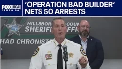 Hillsborough deputies arrest 50 in contractor sting