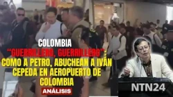 "Guerrillero, guerrillero": Like Petro, Iván Cepeda is heckled at a Colombian airport