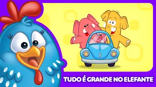 Tudo é Grande no Elefante - Galinha Pintadinha 5 - OFICIAL