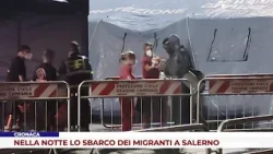 NEWS. OVERNIGHT MIGRANT LANDING IN SALERNO