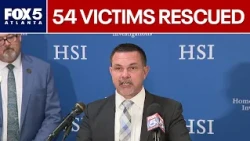 PRESSER: 54 victims rescued in Atlanta's 'Operation Red Card' | FOX 5 News