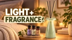 2-in-1 Aroma Diffuser Lamp | Light & Fragrance in One! ✨ #Shorts