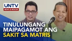 Ginang na may sakit na Pelvic Organ Prolapse, lumapit sa Serbisyong MCGI