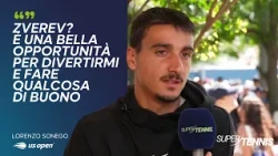 Lorenzo Sonego and his US Open 2026 debut against Zverev