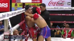 Fierce Muay Thai Highlights: Jitmuangnon Fight | Petchhasan Chatchaminburi VS Kaoklai Saksanphan