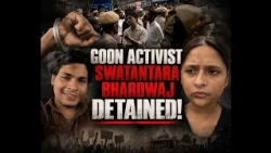 “Cracked His Skull!, Escaped Jail!” | Swatantra Bhardwaj Detained: CJP Protest Against Goon Activist