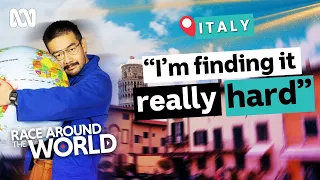William finds his muse in Pisa | Race Around The World | ABC iview
