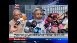 Kidney patients in Barquisimeto demand replacement of artificial kidneys