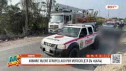07 Huaral: Man killed after being struck by motorcycle