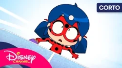 LAS AVENTURAS DE LADYBUG. PEQUEÑOS CUENTOS CHIBI: Juego de ping-pong 🏓 | @disneychannelES