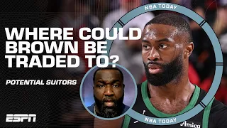 Perk says Celtics should look at trading Jaylen Brown to the Nuggets 👀 | NBA Today