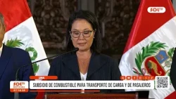 Lima: Fuel subsidy for cargo and passenger transport