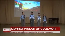 Sədərəkdə şəhidlərin xatirəsi ehtiramla yad edilib