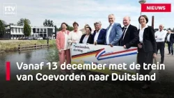 Historic railway bridge for train connection between Coevorden and Germany is ready