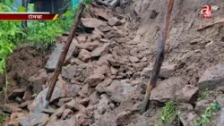 गौरीशंकर गाउँमा बाढीले बगाउँदा एक बृद्ध बेपत्ता, चार जना जोखिमपूर्ण स्थानमा