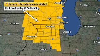 Severe Thunderstorm Watch until 10 PM June 24