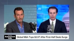 Global Deals Top $2.6 Trillion in First Half of Year