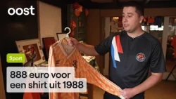 Collectors from all over come for Erik's soccer shirts | RTV Oost