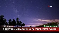Visual feast in the skies of Türkiye: Perseid meteor shower