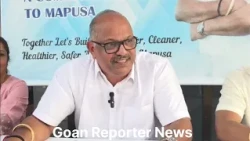 Goan Reporter:: Social worker Mayur Sawkar press conference in Mapusa