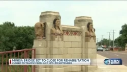 Historic Minisa Bridge in Wichita to close for rehabilitation