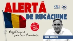 Prayer Alert 1.20 | August 24, 2026, Nicu Gafencu