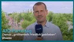 Bobo Markus Mertens (mdr) vor dem AfD-Parteitag in Erfurt | 04.07.2026