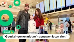 Maria leaves for Malta for Songfestival final: 'A bit nervous'