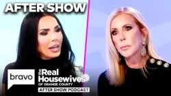 Vicki Doubles Down On Her Carmella Comments: "Weird" | RHOC After Show (S20 E10) Pt 1 | Bravo