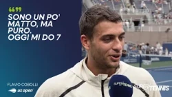 Flavio Cobolli's post-match comments after his victory against Tristan Schoolkate